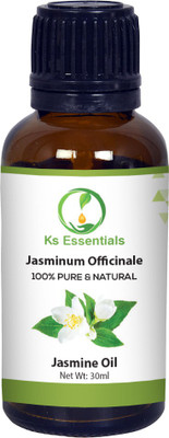 

Ks Essentials 100% Jasmine Essential Oil Pure Natural & Undiluted For Skin care & Hair(30 ml)