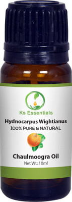 

Ks Essentials 100% Pure Chaulmoogra Oil (Hydnocarpus wightiana) Natural Therapeutic Grade(10 ml)