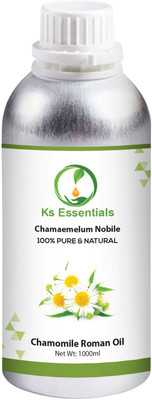 

Ks Essentials 100% Pure Roman Chamomile Essential Oil (Chamaemelum nobile) Natural Therapeutic Grade(1000 ml)