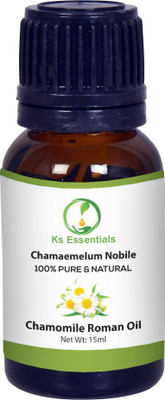 

Ks Essentials 100% Pure Roman Chamomile Essential Oil (Chamaemelum nobile) Natural Therapeutic Grade(15 ml)