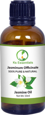 

Ks Essentials 100% Jasmine Essential Oil Pure Natural & Undiluted For Skin care & Hair(50 ml)