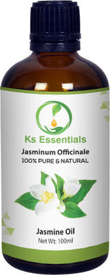

Ks Essentials 100% Jasmine Essential Oil Pure Natural & Undiluted For Skin care & Hair(100 ml)