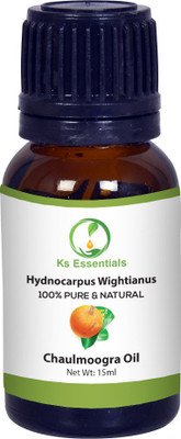

Ks Essentials 100% Pure Chaulmoogra Oil (Hydnocarpus wightiana) Natural Therapeutic Grade(15 ml)