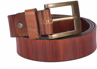 

SUMANNYA Men Formal Brown Genuine Leather Belt