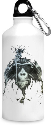

Motivate box India Gorilla smoking design printed sipper bottles - 750 ml. 750 ml Sipper(Pack of 1, White), Multicolor