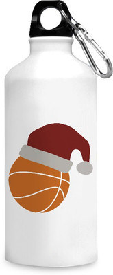 

Motivate box India Basketball with santa hat design printed sipper bottles - 750 ml. 750 ml Sipper(Pack of 1, White), Multicolor