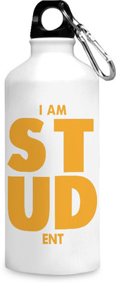 

Motivate box India I am STUD ENT quote design printed sipper bottles - 750 ml. 750 ml Sipper(Pack of 1, White), Multicolor