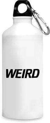

Motivate box India WEIRD quote design printed sipper bottles - 750 ml. 750 ml Sipper(Pack of 1, White), Multicolor