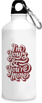 

Motivate box India I am yours design, printed sipper bottles - 750 ml. 750 ml Sipper(Pack of 1, White), Multicolor