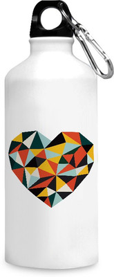 

Motivate box India Coloured geometrical heart design printed sipper bottles - 750 ml. 750 ml Sipper(Pack of 1, White), Multicolor