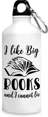 

Motivate box India I Like Big Book And I Cannot Lie - Book Lover printed sipper bottles - 750 ml. 750 ml Sipper(Pack of 1, White), Multicolor
