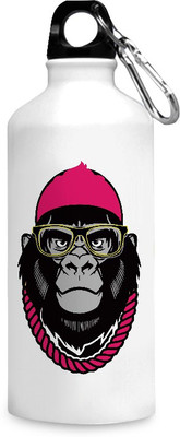 

Motivate box India Hip hop gorilla design printed sipper bottles - 750 ml. 750 ml Sipper(Pack of 1, White), Multicolor