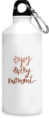 

Motivate box India Enjoy every moment printed sipper bottles - 750 ml. 750 ml Sipper(Pack of 1, White), Multicolor