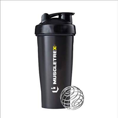 

Muscletrex Protein Shaker- 650ml, Black 650 ml Shaker(Pack of 1, Black)