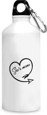 

Motivate box India She's mine quote design printed sipper bottles - 750 ml. 750 ml Sipper(Pack of 1, White), Multicolor