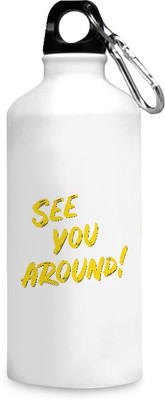 

Motivate box India See you around! quote design printed sipper bottles - 750 ml. 750 ml Sipper(Pack of 1, White), Multicolor