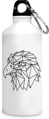 

Motivate box India Geometrical eagle design printed sipper bottles - 750 ml. 750 ml Sipper(Pack of 1, White), Multicolor