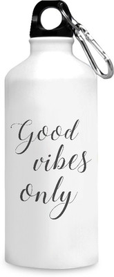 

Motivate box India Good vibes only design, printed sipper bottles - 750 ml. 750 ml Sipper(Pack of 1, White), Multicolor