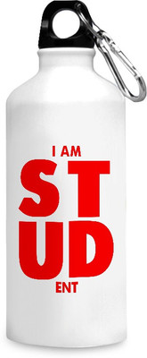 

Motivate box India I am a STUD Student design printed sipper bottles - 750 ml. 750 ml Sipper(Pack of 1, White), Multicolor