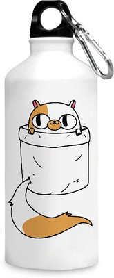

Motivate box India Cat in a pocket design printed sipper bottles - 750 ml. 750 ml Sipper(Pack of 1, White), Multicolor