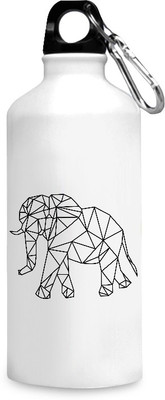 

Motivate box India Geometrical elephant design printed sipper bottles - 750 ml. 750 ml Sipper(Pack of 1, White), Multicolor