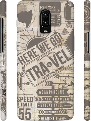 Casotec Back Cover for OnePlus 6T(Multicolor, 3D Case, Pack of: 1)