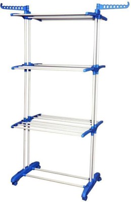 VIMART Steel Floor Cloth Dryer Stand T-40(3 Tier)