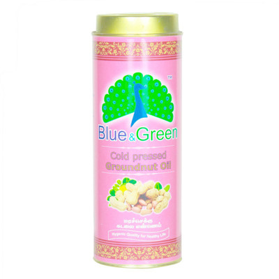 

blue and green Blue and Green. Cold Pressed Groundnut oil Groundnut Oil Tin(1000 ml)