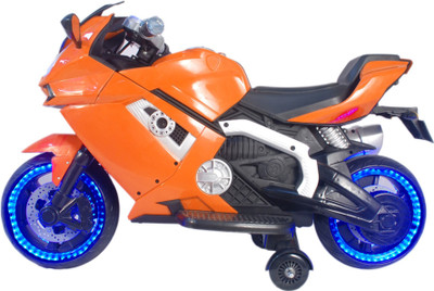 

Toy House Lamborghini Super Rechargeable for kids (3 to 6 yrs) Bike Battery Operated Ride On(Orange)
