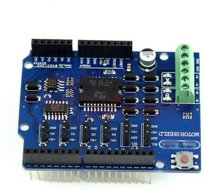 

ARDUINO M376 L298P Shield R3 DC Motor Driver Module 2A H-Bridge 2 way Fr UNO 256 Motor Control Electronic Hobby Kit