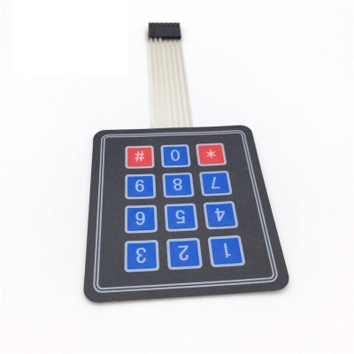 

PrimeRobotics 3x4 Matrix Keypad Membrane Type Educational Electronic Hobby Kit