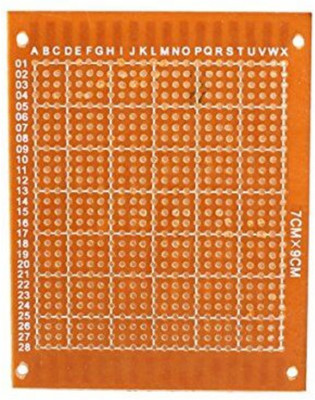 

Robodo 5 Pieces General Purpose / Perforated PCB Boards 7 x 9 cm. ( Perfboard ) Electronic Components Electronic Hobby Kit