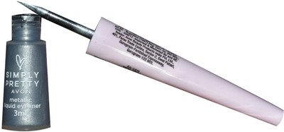 

Avon Simply Pretty Metallic Liquid Eyeliner 3 ml(Silver)