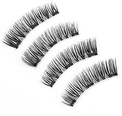 

YS Traders Magnetic Eyelashes False Eyelashes Set for Natural Look(Pack of 4)