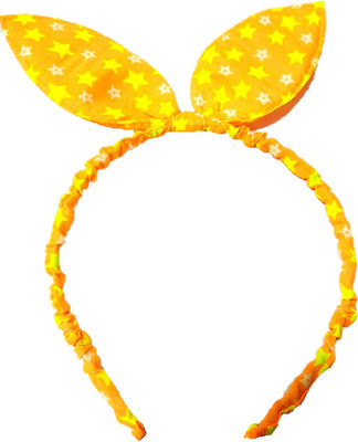 

Proplady Princess Collection Stylish Butterfly Printed Multicolor Hair Band for Girls & Women|Latest Hair Accessories|Designer Hair Band, Head Band, Hair Accessory Set(Yellow)