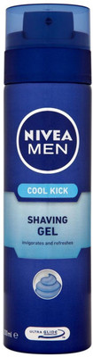 

Nivea Men Cool Kick Shaving Gel, 193g/200ml Hair Gel(200 ml)
