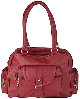 

Familiar Collection Shoulder Bag(Maroon)