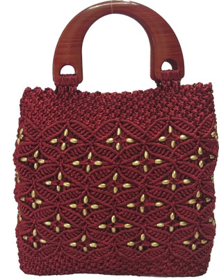 

RITA'S Hand-held Bag(Maroon)
