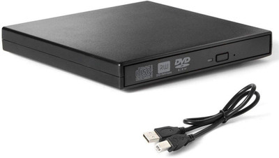 

JX2 Plug&Play USB 2.0 External CD/DVD-RW Drive Enclosure For Data Transfer(Drive Not Included) 2.5 USB 2.0 External CD/DVD-RW Drive Enclosure(For Usb 2.0 External Hard Drive, Black)