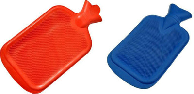 

Aryshaa Rubber Both Sides Ribbed Hot Waterbag / Bottle, 1.5L (Multicolour) - Set of 2 Non-electrical 1.5 L Hot Water Bag(Multicolor)