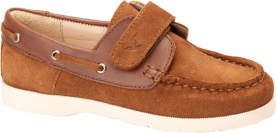 

Drish Boys Velcro Loafers(Brown