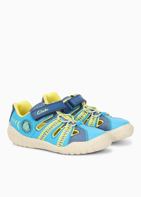 

Clarks Boys & Girls Velcro Moccasins(Blue, Multicolor