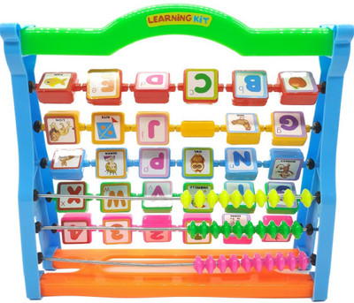 

Nightstar Alphabets Picture and numbers Learning with Fun Kit for Kids(Min.Age 3 years)(Multicolor)
