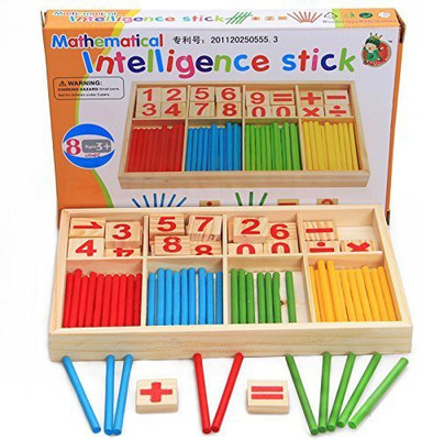 

Happy GiftMart Counting Sticks(Multicolor)