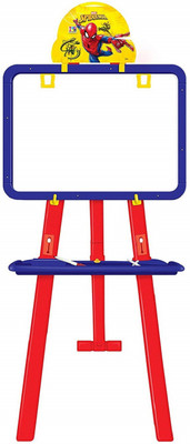 Nightstar 5 in 1 double sided Educational Learning Activities Height adjustable Multifunctional white & black board For Kids(Min.Age 5yrs)(Blue)