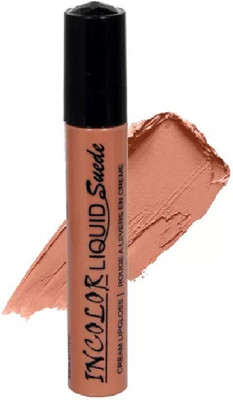 

Incolor Liquid Suede Cream Lipgloss Shade 05(6 ml, Brown)