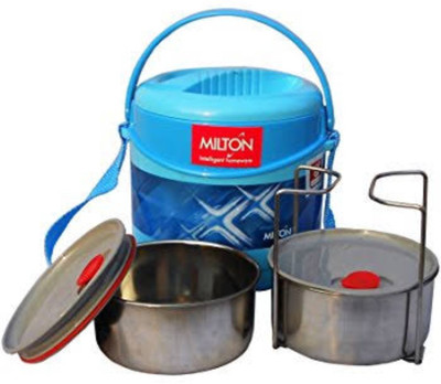 MILTON Econa delux 2 Containers Lunch Box(400 ml, Thermoware)