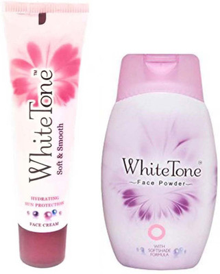 

White Tone Cream 25g & Face Powder 70g(Pack of 2)