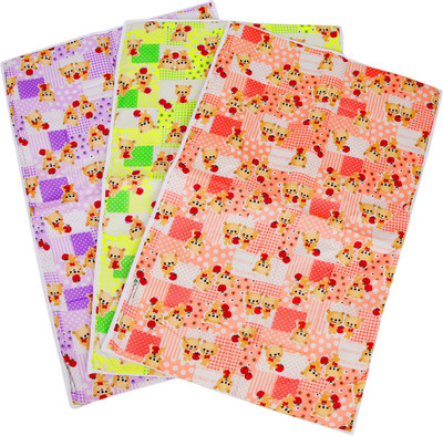 

First Trend Cotton, Plastic Baby Bed Protecting Mat(Multicolor