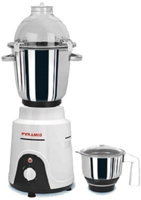 

PYRAMID HOTEL KING 1200 Mixer Grinder(White, 2 Jars)